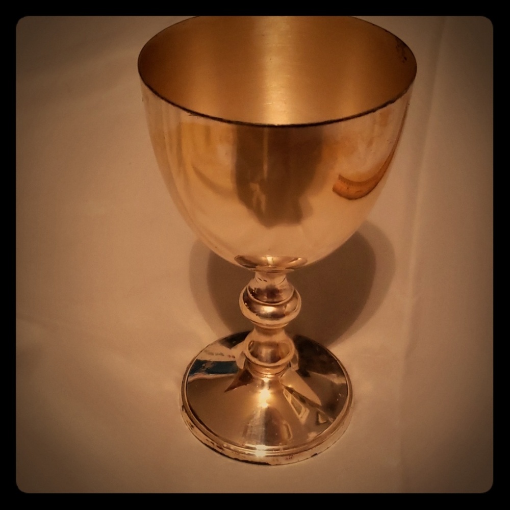 W&S Blackinton Co. silver plated goblet